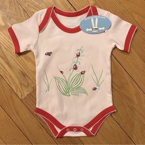 NWT Huggy Bunny 100% Pima Cotton Onesie